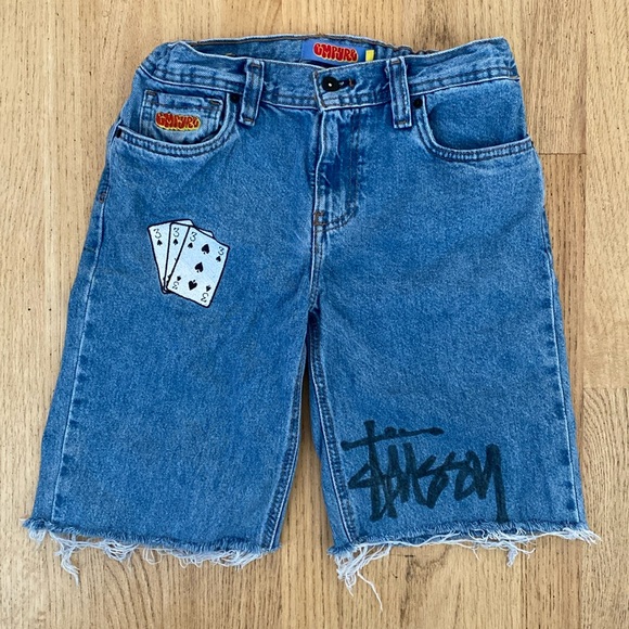 Empyre Other - Empyre Blue Denim Shorts